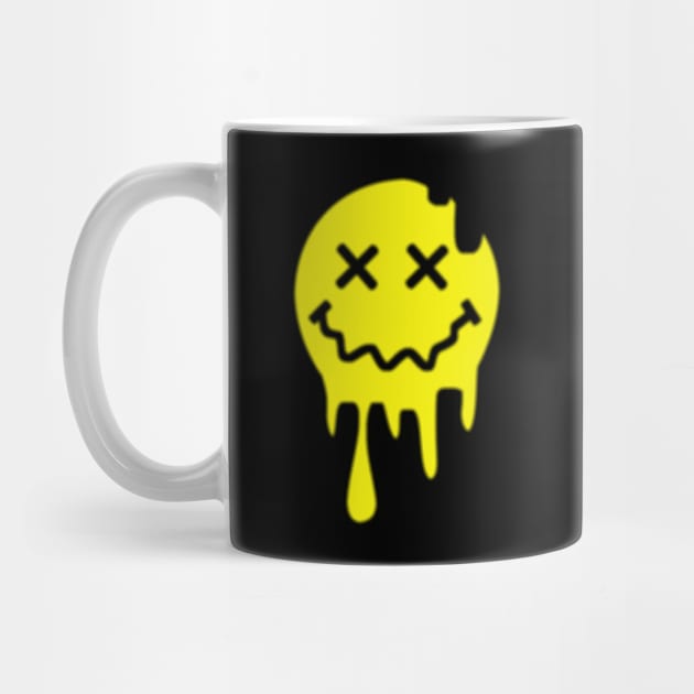 ACID SMILEY (MELTING) #3 by RickTurner